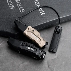 WADSN-linterna táctica de pistola RX2, 1000 lúmenes, luz de explorador de alta potencia, interruptor de enchufe de grúa, lámpara de caza Airsoft compatible con riel de 20mm