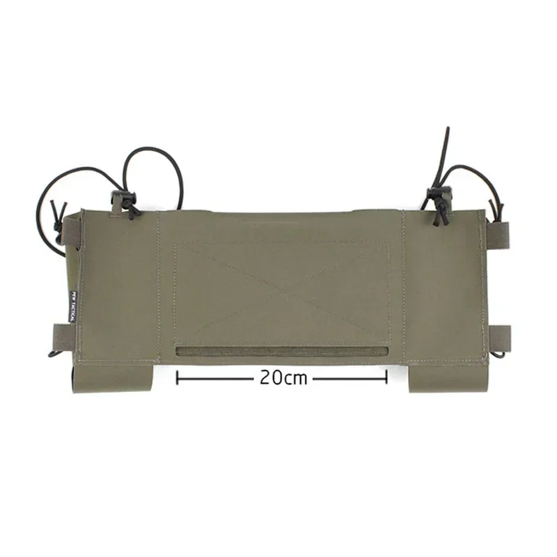 Tacticl Airsoft Tactical Vest Chest Hanging Extend Kit  Set Thing 1 MK3 MK4 D3CRM Radio Pouch - imagen 3