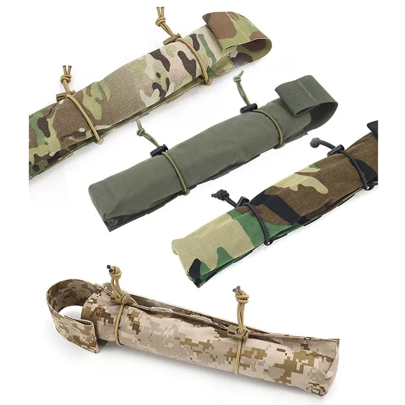 Bolsa de carga de bofetada C4 individual con tira táctica, Kit de herramientas de tira larga, bolsa de accesorios multiusos MOLLE de 31cm - imagen 3