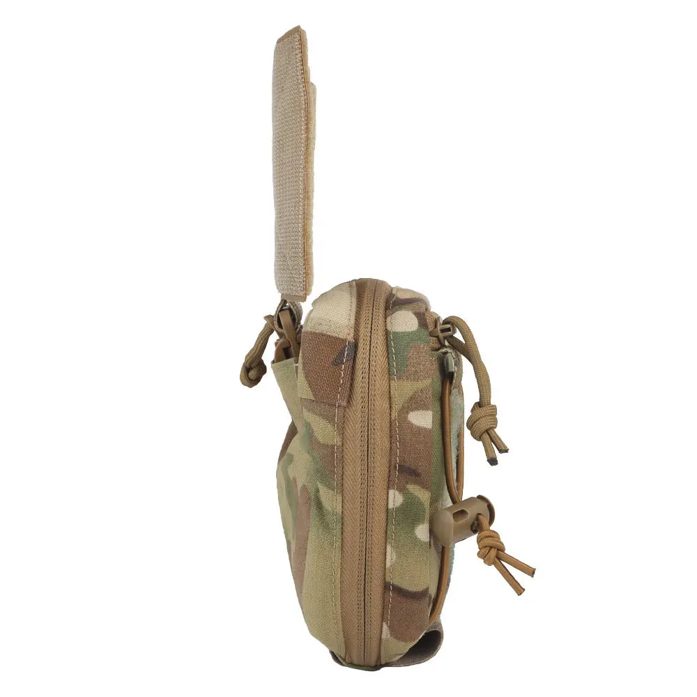 Chaleco táctico Sub bolsa Abdominal hombro y bolsa colgante gancho bucle Airsoft caza acceso rápido vientre herramientas bolsillo de almacenamiento - imagen 5