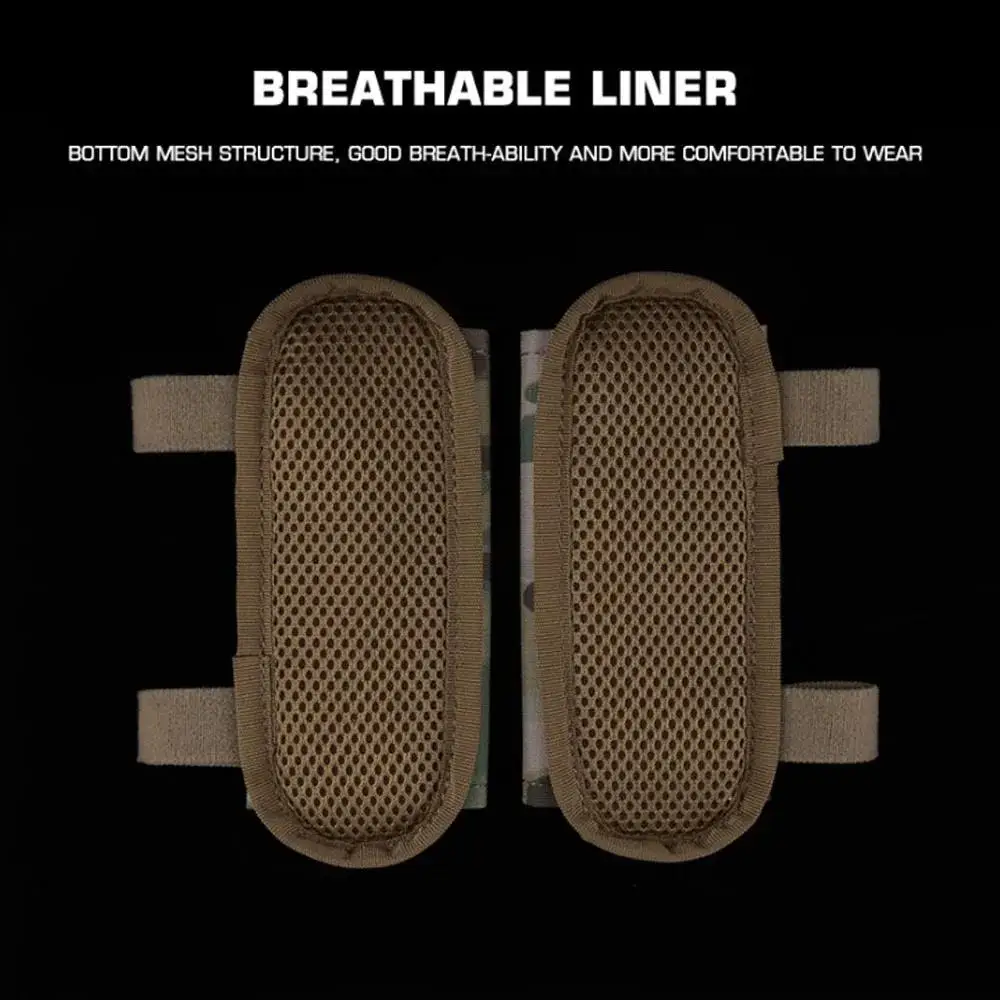 Hombreras de chaleco táctico para SPC JPC1.0/2,0/3,0, portador de placa, cojín de malla transpirable, accesorios acolchados para chaleco Airsoft de caza - imagen 3