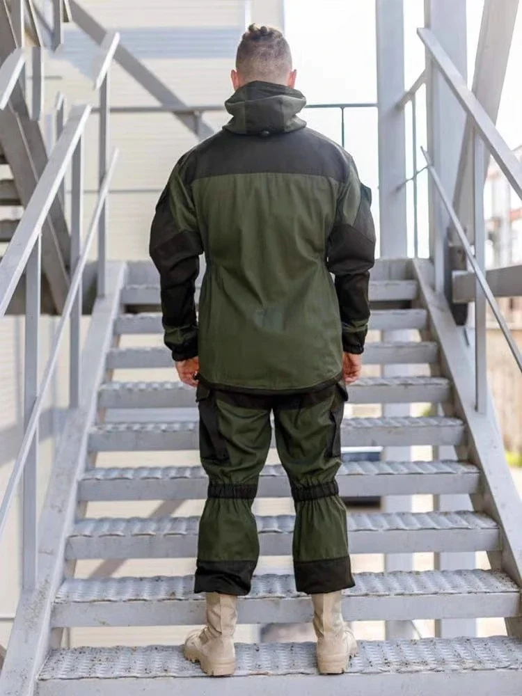 Conjunto de traje de combate GORKA-5 SMTP E7, traje de combate de caza al aire libre para chaqueta de hombre ruso, traje de combate, uniforme de trabajo de caza - imagen 4