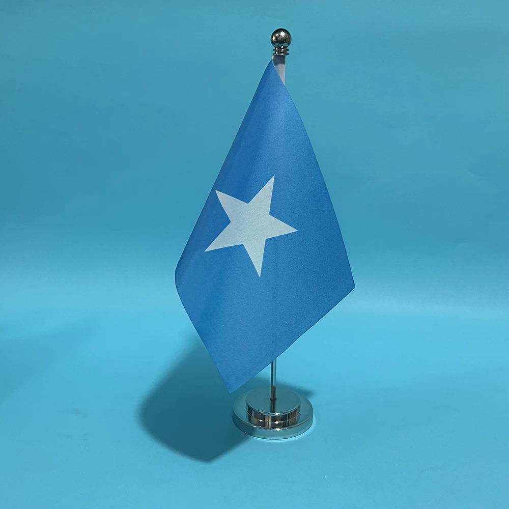 Sky Somalia – Bandera nacional para mesa de escritorio - imagen 4