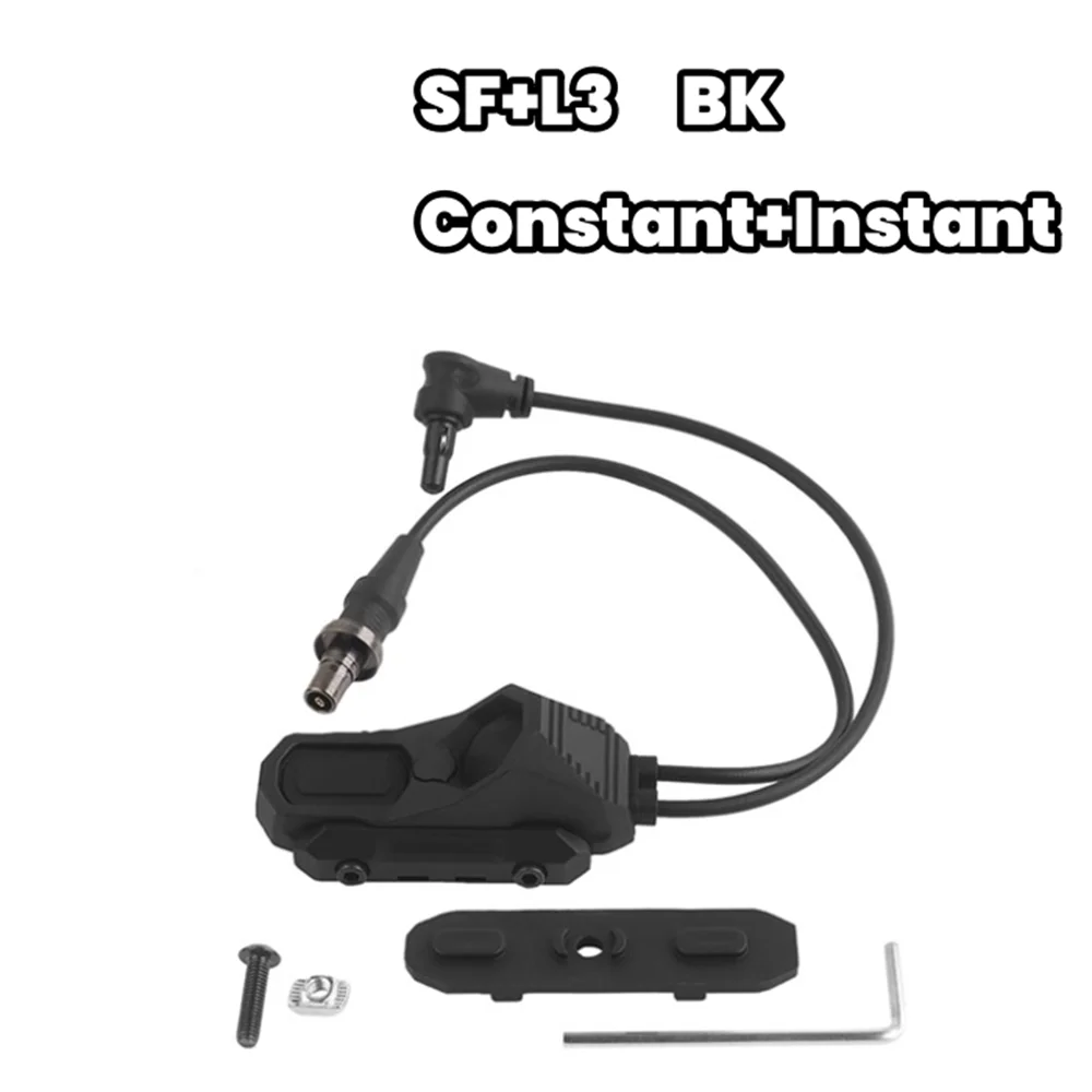 Interruptor de control remoto AXON SF/2.5/enchufe de grúa, interruptor de presión de doble función colección linterna PEQ NGAL pulsador láser - imagen 4