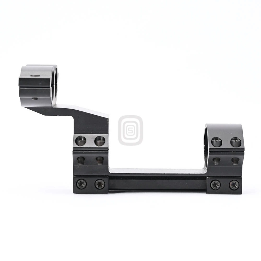 Shooin Optics Anillo de tubo de 25,4 mm Cola de milano Montaje de 11 mm Anillo doble de 19 mm - imagen 4