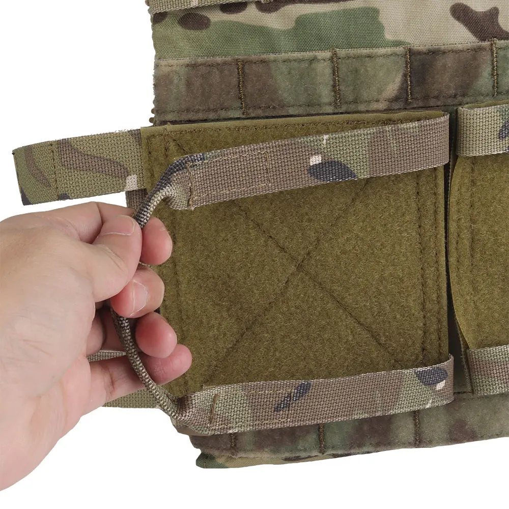 JPC-chaleco táctico Molle para Paintball Airsoft, equipo de protección para entrenamiento de combate, portador de placa de liberación rápida, caza al aire libre, 2,0 - imagen 5