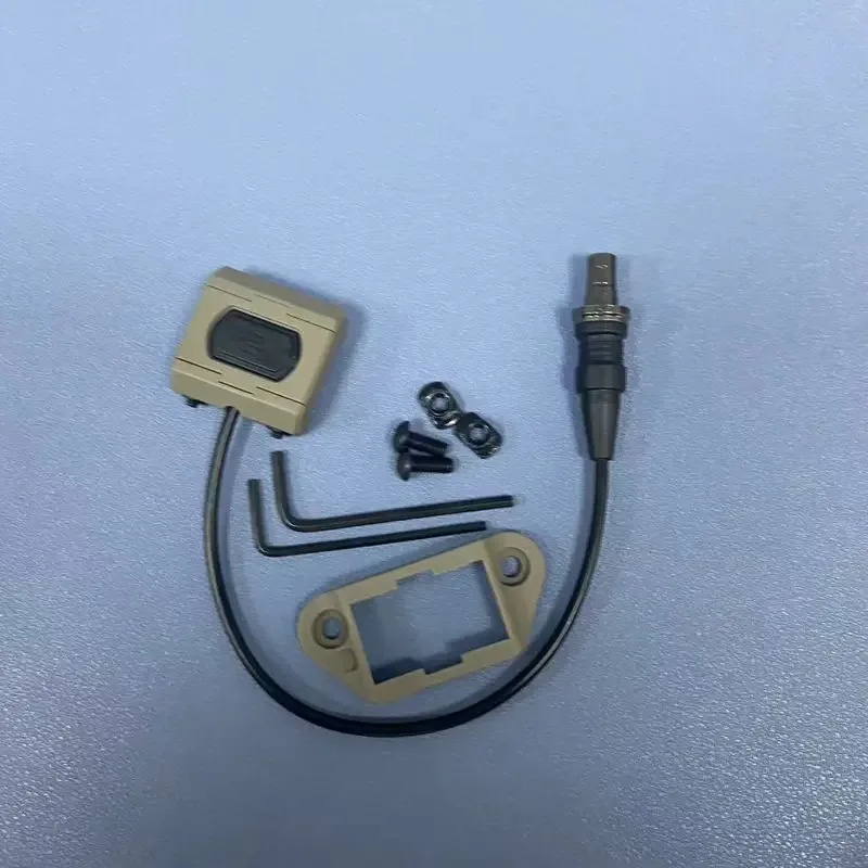 Soporte de interruptor de cable de botón táctico para linterna Surefire M300 M600, accesorio de riel Picatinny - imagen 5