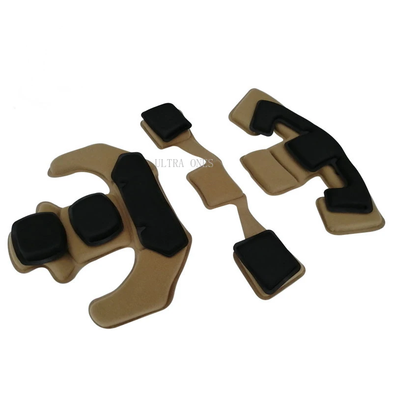 Kit de acolchado interior para casco Tacitcal, almohadillas protectoras suaves de espuma viscoelástica, forros de cojín de repuesto para accesorios para casco Wendy FAST - imagen 4