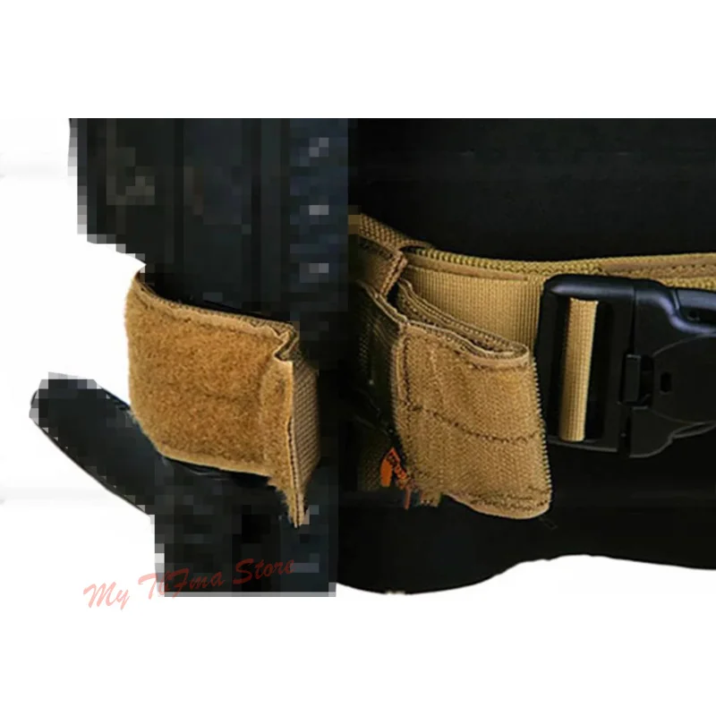 Soporte estabilizador de pistola estilo EI, cinturón de liberación rápida, correa fija para captura de pistola, vendaje táctico, correa de sujeción MOLLE - imagen 5