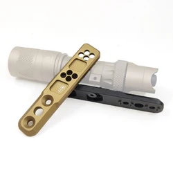 Accesorio de extensión de linterna de ánodo CNC para la serie MLOK SF M300 M600