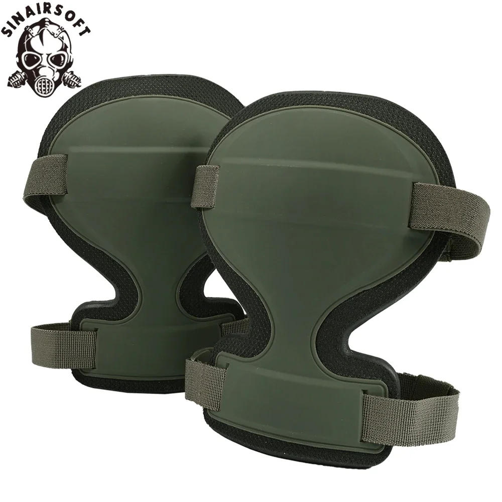 Rodilleras de entrenamiento estilo arco táctico, rodilleras de combate, equipo de protección para deportes al aire libre, aventura, senderismo, Airsoft, caza, combate - imagen 2