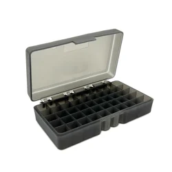 Caja de munición táctica con tapa abatible para pistola