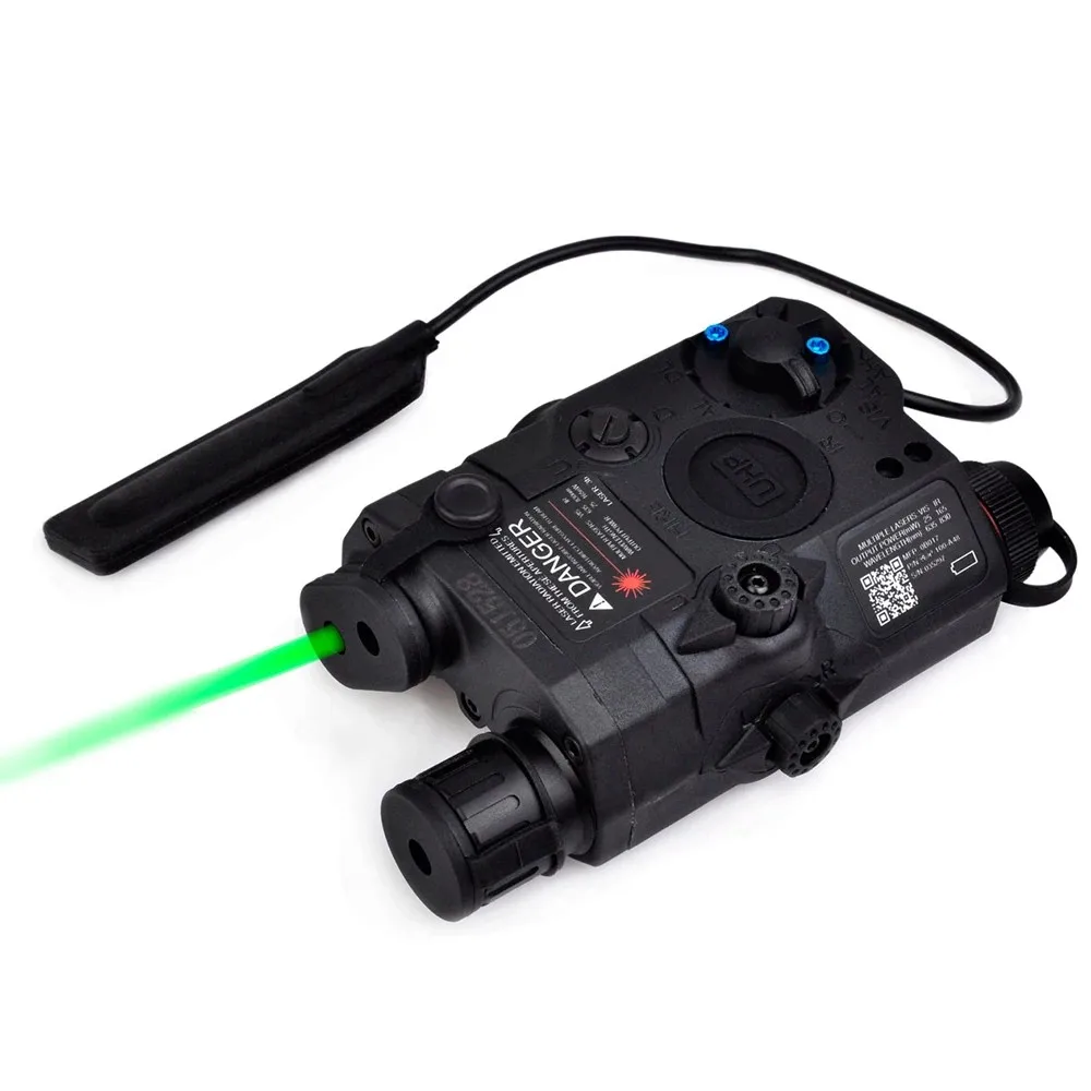 SINAIRSOFT táctico AN PEQ-15 PEQ15 LA5C verde láser LED luz blanca IR lente iluminador linterna antorcha - imagen 3