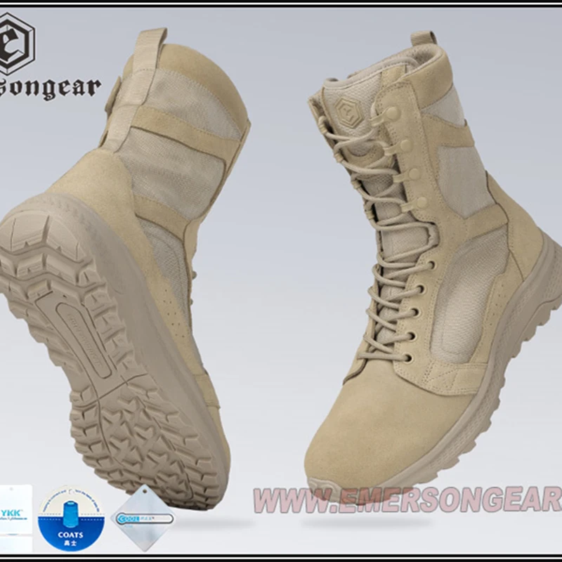 Emersongear “Viper” Botas tácticas ligeras de caña alta de 8” - imagen 4