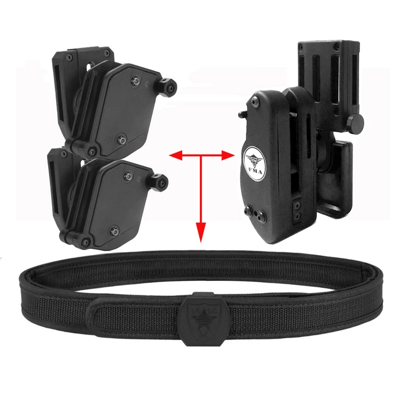 FMA IPSC IDPA USPSA-pistolera, bolsa para revistas y cinturón táctico, conjunto de competición, tirador táctico, maestro de carreras - imagen 3