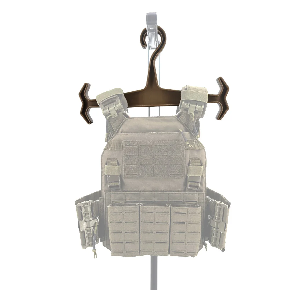 Fwoyonze-percha resistente de 350g, colgador de chaleco táctico para caza, trajes de buceo, estante de exhibición para equipo de Paintball Airsoft - imagen 2