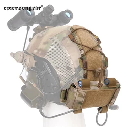 Emersongear MK1 casco con estuche y bolsa táctica de Nylon resistente