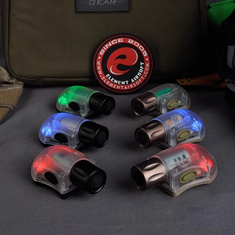 Elemento táctico MANTA Caracol luz IR identificación supervivencia señal luz táctica estroboscópica casco luz - imagen 4