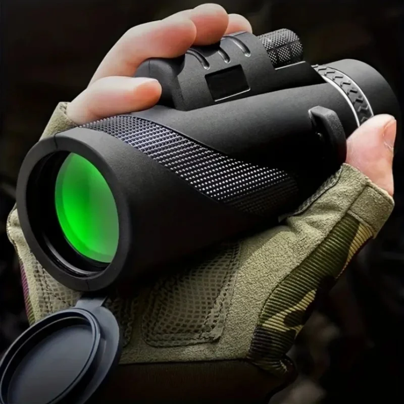 Monocular Bak4 largo alcance con trípode y clip para teléfono