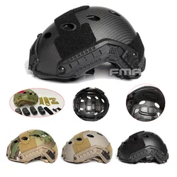 FMA Casco carbon táctico Airsoft Paintball ligero transpirable