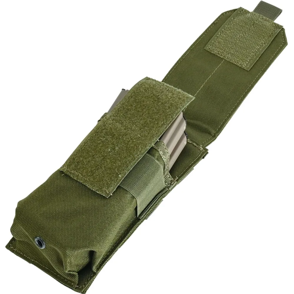 Bolsa táctica para revistas 5,56, bolsa para Rifle individual Molle Mag para M4 M14 AR15 AR10, soporte para revistas, capacidad para 2 revistas - imagen 3