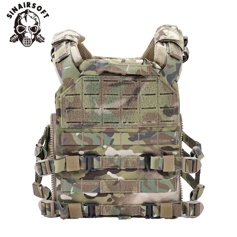SINAIRSOFT chaleco táctico MOLLE de liberación rápida, sistema de portador de placa, equipo de combate de ajuste rápido, chalecos de caza - imagen 4