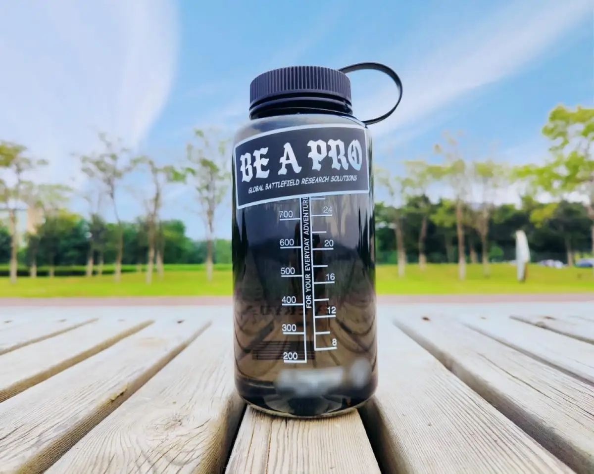 Taza de gran capacidad para Fitness al aire libre, vaso de agua, hervidor de agua, 1L, GBRS 1%, mejor cada día - imagen 3