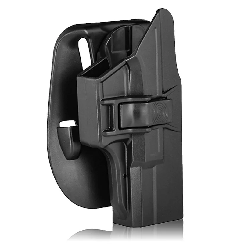 Funda para pistola Glock19 G19X OWB, funda para pistola táctica de liberación rápida, cinturón de paleta, funda cartuchera para pistola, bolsa para pistola - imagen 5