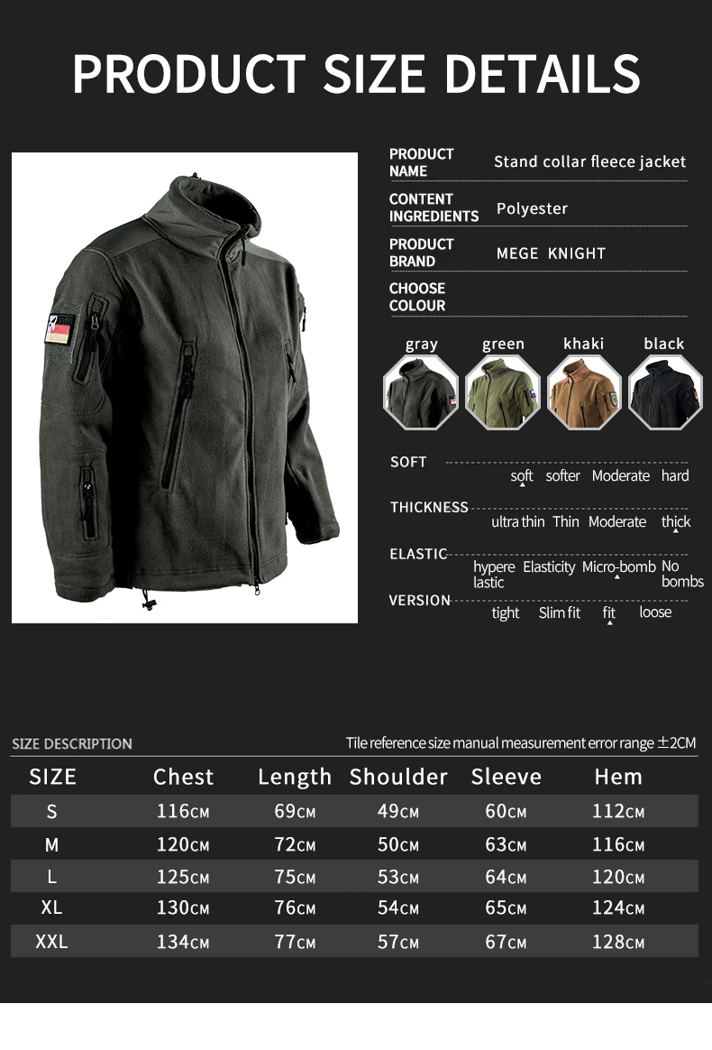 Chaqueta térmica - Sistema de protección