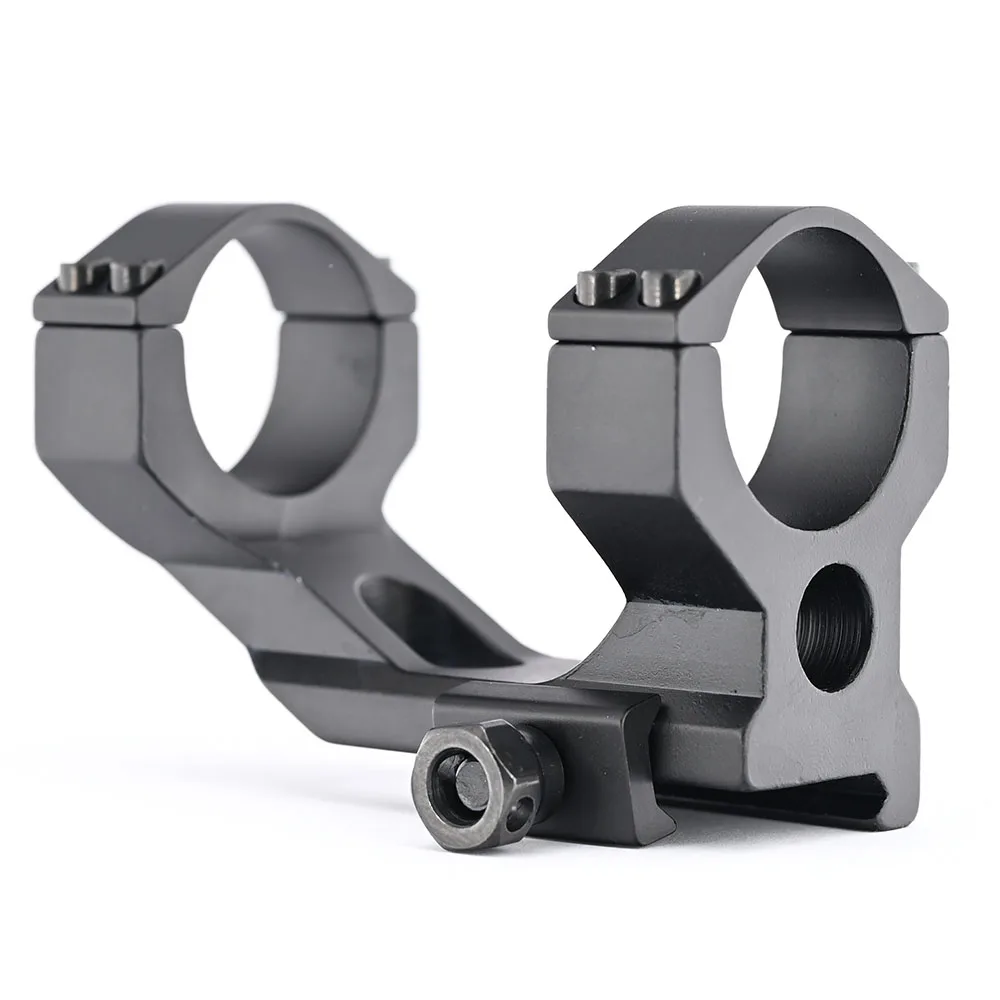 Soporte de anillo para mira Shooin con Base de montaje en riel de 21mm para mira telescópica de tubo de 30mm, alcance óptico M1407 - imagen 3