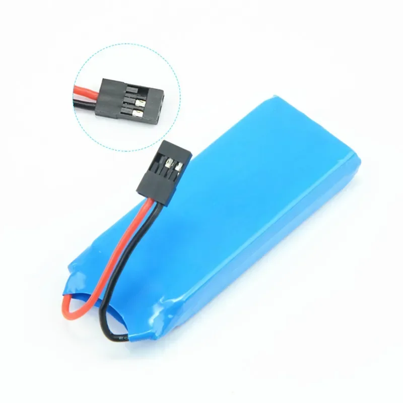 Batería Lipo para transmisor 1S 3,7 V 3200mAh 8C para WFLY ET07 X4 WFLY T7 T6II RC Radio Control remoto, piezas de repuesto - imagen 3