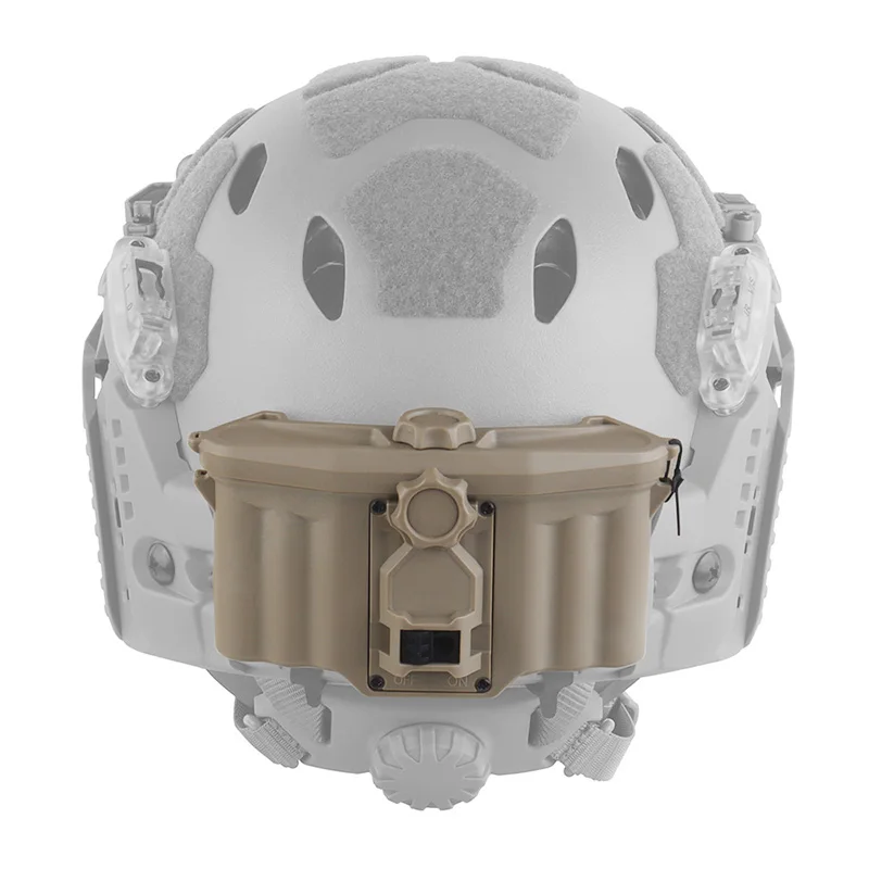 Caja batería arc rail para casco táctico modular Airsoft - imagen 4