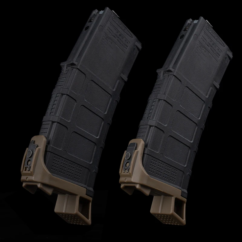 Base de revista Airsoft GBB PMAG, carcasa inferior de extracción rápida con llave de herramienta de ajuste de 2 uds para vuelos PEQ - imagen 5