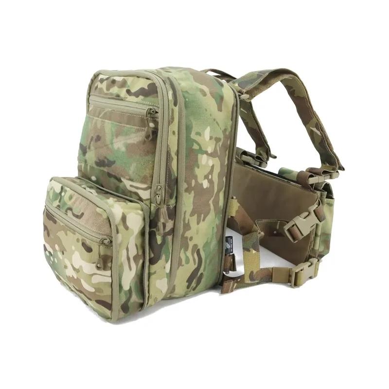 Mochila táctica D3 Flat Pack – Asalto expandible con MOLLE