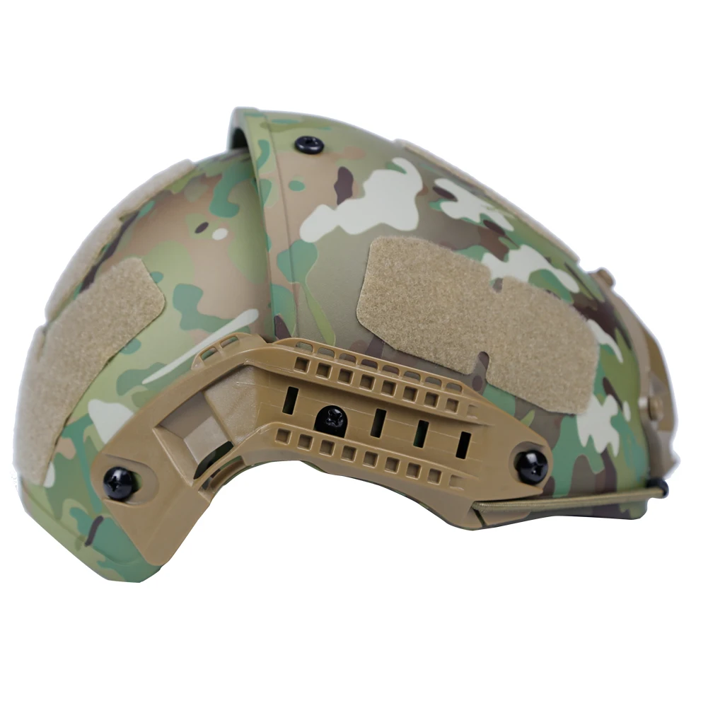 Casco táctico rápido Airsoft casco AF MH de alta resistencia ABS engrosado PJ pistola de aire tiro CS equipo de protección de Paintball - imagen 3