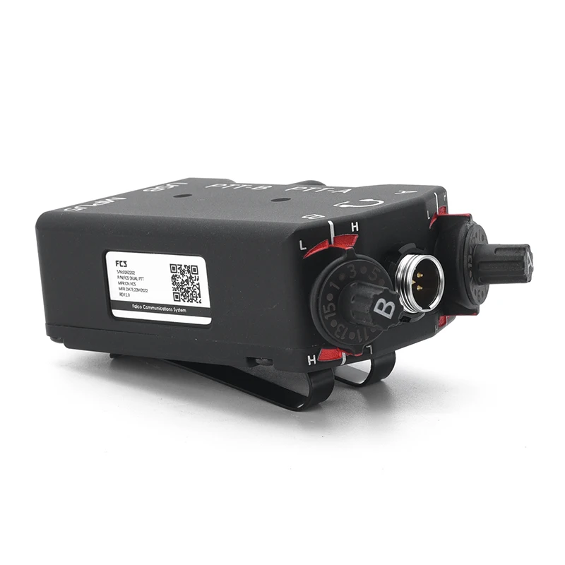 Versión totalmente metálica MPU5 DUAL PTT Radio táctica funcional PTT para AMP/C3 y otros auriculares estándar U174/uNATO - imagen 4