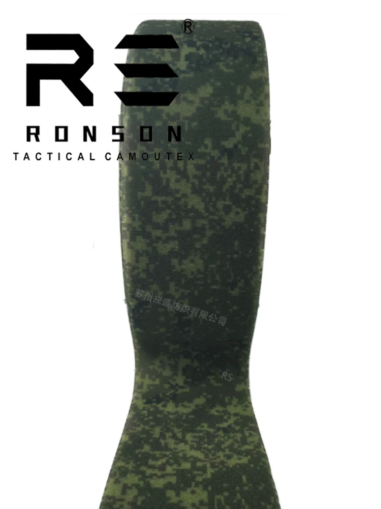 10cm de ancho EMR Little Green hombres camuflaje bucle correas superficie peluda cinta cinturón 1M de longitud - imagen 2