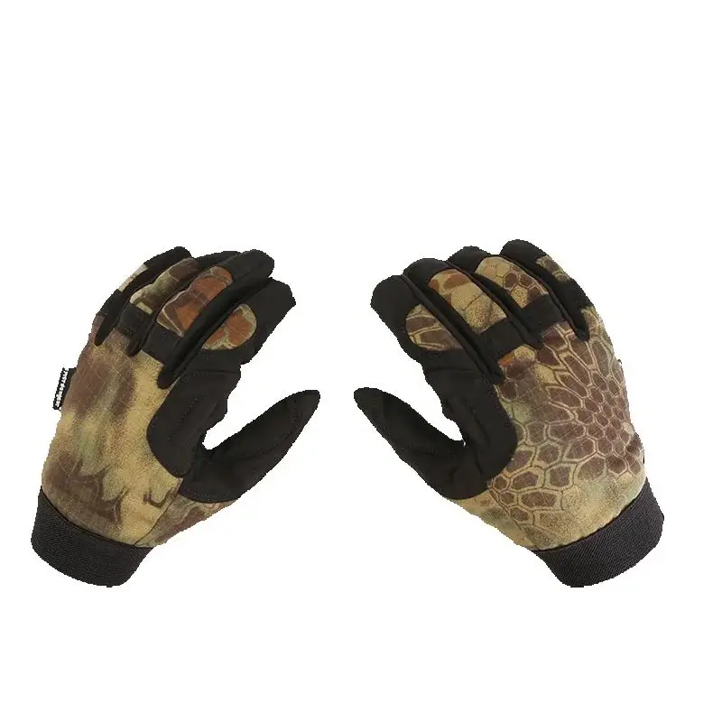 Emersongear guantes de camuflaje ligeros tácticos dedo completo protección de manos ropa de combate deporte Camping caza 11,11 ventas - imagen 2
