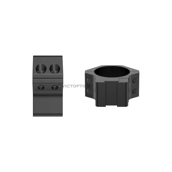 Victoptics anillas de montaje para visor de 30 mm, perfil bajo, medio y alto, para riel Weaver/Dovetail, aleación de aluminio 6063-T6, para mira telescópica de rifle - imagen 5