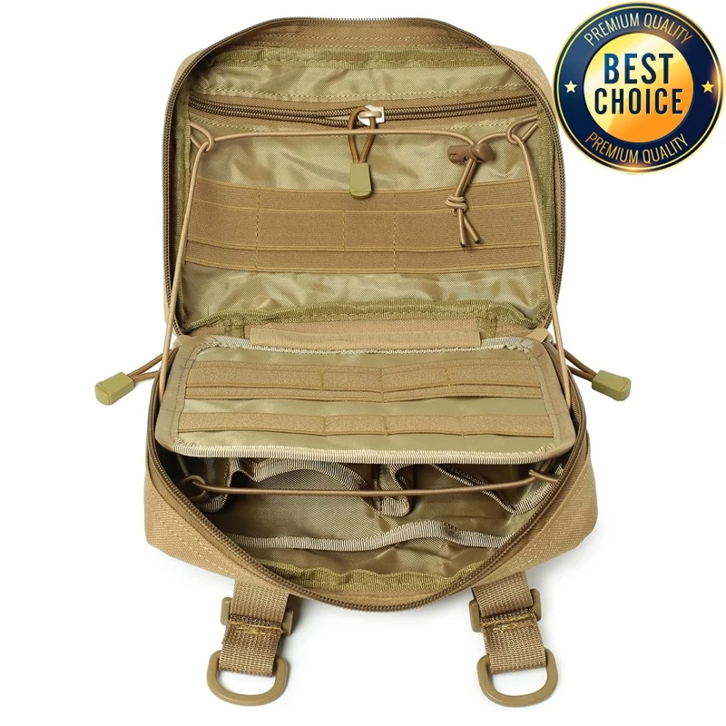 Bolsa médica táctica Molle EDC, riñonera de emergencia EMT, bolsa de herramientas de utilidad, botiquín de primeros auxilios para caza, Camping y senderismo - imagen 2