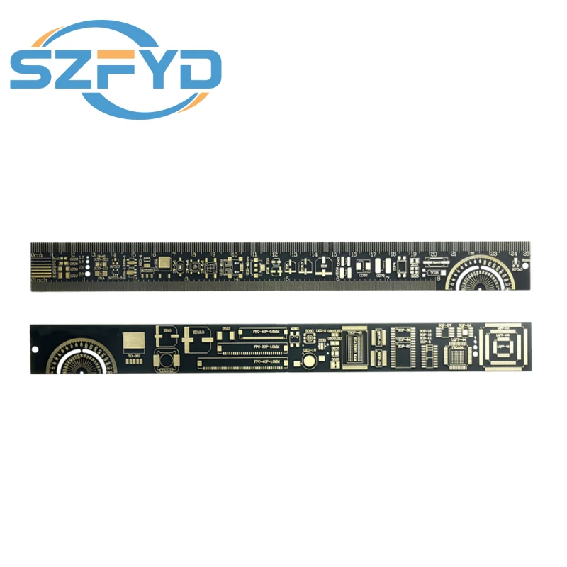 Regla PCB de 5 tipos, 9CM, 15CM, 20CM, 25CM, 30CM, herramienta de medición multifuncional, Chip de condensador de resistencia, Transistor de diodo IC SMD - imagen 5