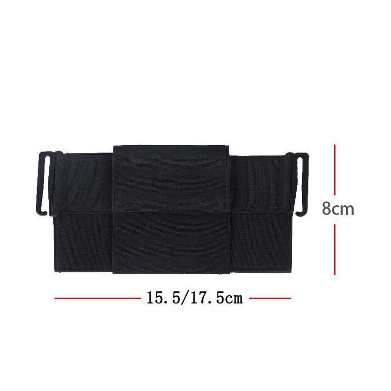 Cartera Invisible minimalista para hombre y mujer, bolso de cintura duradero portátil, minibolsa oculta para tarjeta de llave, teléfono, caza, deportes al aire libre - imagen 3