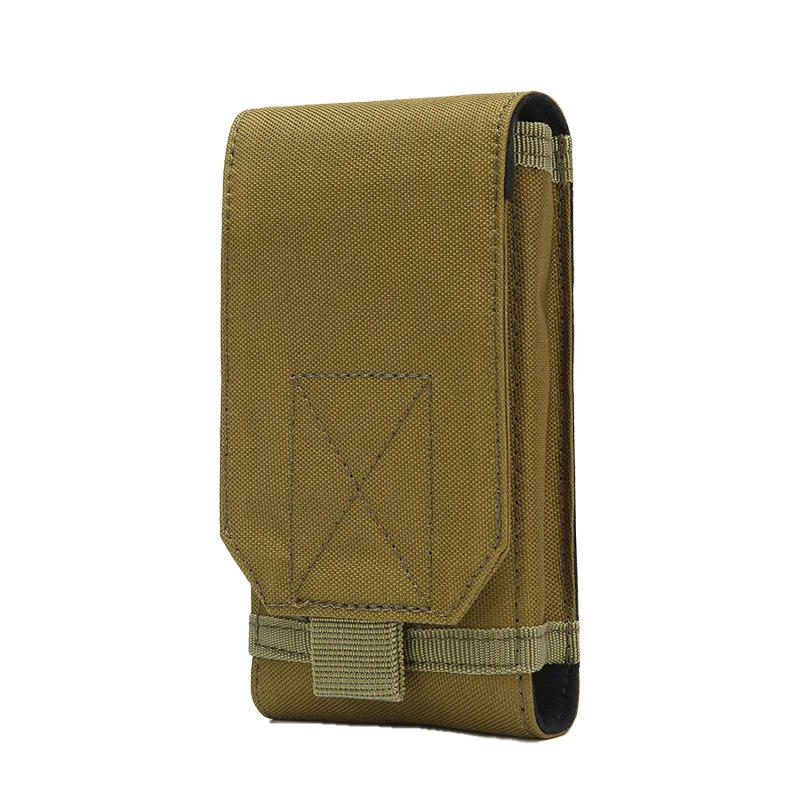 Bolsa para teléfono Molle de 6 pulgadas, cinturón táctico para teléfono móvil EDC, soporte para accesorios de cintura, bolsa para acampar al aire libre, paquete para teléfono móvil - imagen 2