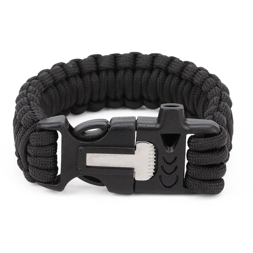 OPHIDIANTAC Paracord Escape cuerda trenzada de emergencia al aire libre EDC Camping supervivencia ahorro pulsera herramientas paraguas pulsera de cuerda - imagen 2