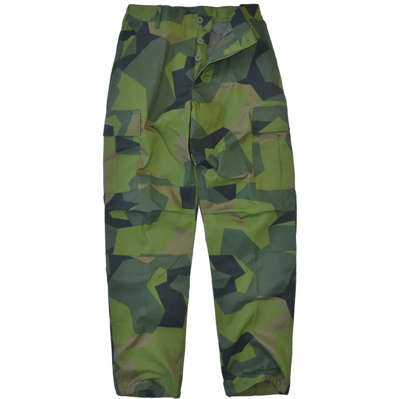 Pantalones de entrenamiento táctico al aire libre, ropa de trabajo de registro, pantalones de camuflaje táctico, pantalones casuales sueltos retro para skate callejero - imagen 4