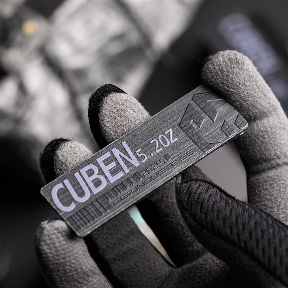 Parche de impresión UV negro, código QR no válido, Benzene crudo CUBEN5.20Z, insignia táctica para bolsa de ropa, decoración DIY - imagen 4