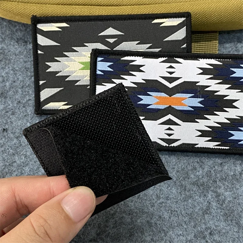 Parche estampado del sistema Black Canyon, insignia de moral táctica militar, apliques de gancho y bucle para ropa, brazalete, parches de mochila - imagen 3