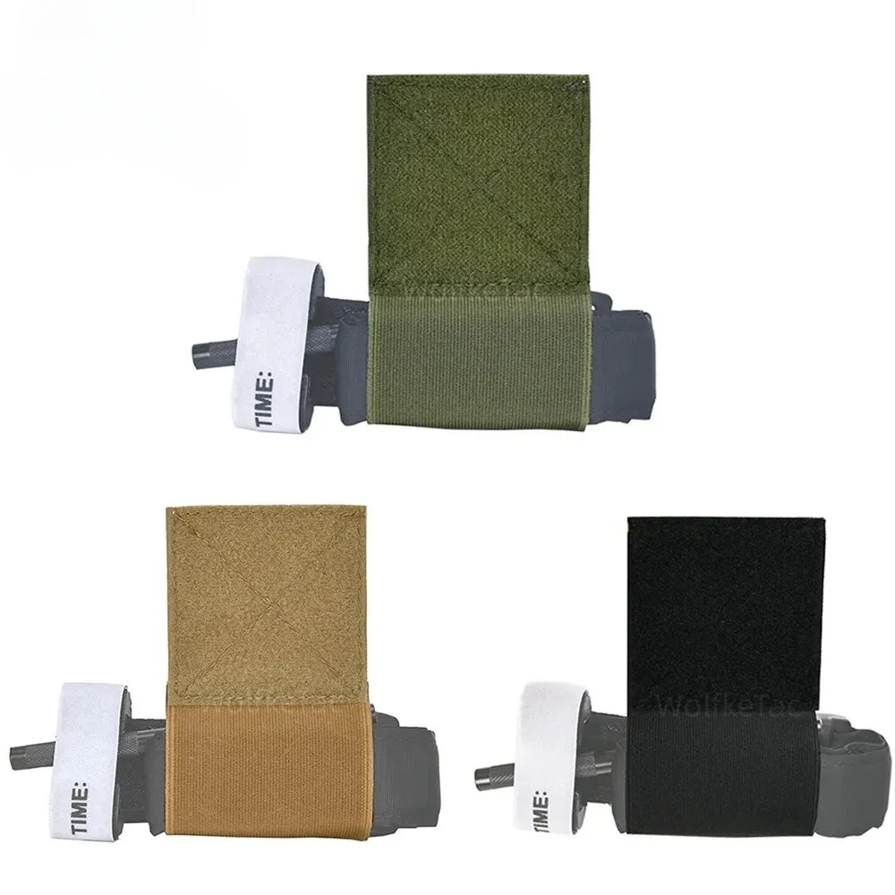 Torniquete elástico táctico TQ, soporte de gancho y bucle, bolsa de seguridad para cinturón Molle, aparejo de pecho de competición, accesorios de chaleco de caza - imagen 2