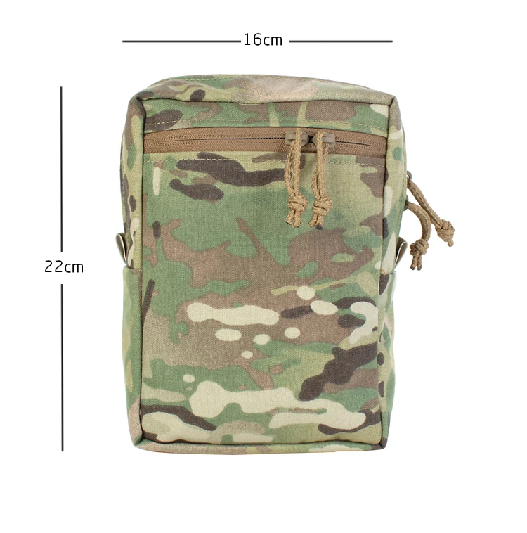 PEW TACTICAL GP Bolsa SS STYLE Molle Bolsa alta Bolsa de uso general LV119 Mochila Airsoft Camo - imagen 2