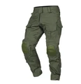 green pant and pad